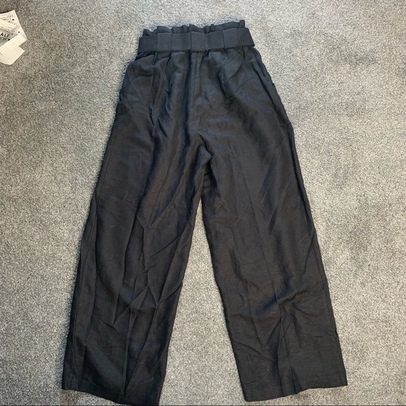 Solid & Striped belted linen high waisted pant - Picture 10 of 14